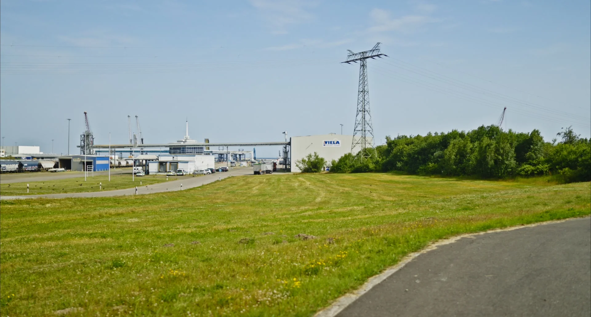Hafen Mukran – Außenansicht Gelände